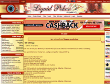 Tablet Screenshot of critterer.liquidpoker.net