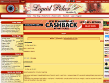 Tablet Screenshot of dzoo.liquidpoker.net