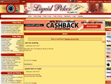 Tablet Screenshot of isuck.liquidpoker.net